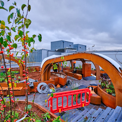 Critical Care Unit Rooftop Garden